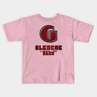 Crimson Tide Band (light color shirts) Kids T-Shirt